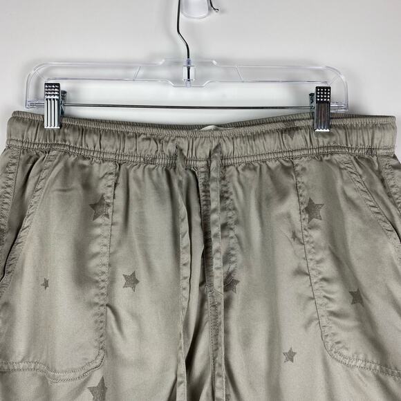 C&C California Star Shorts Patch Pockets Gray Womens Size L - Picture 4 of 11